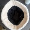Autumn and Winter Rabbit Plush Fisherman Hat Bear Ears Female Fashion Versatile Face Cute Wind Warm Basin Hat