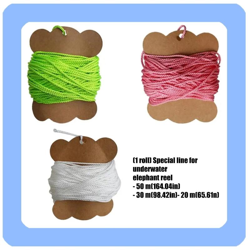 Professional Scubas Dive Reel/Finger Spool Line Snorkeling Spearfishing Cord Rope Scubas Diving Reel Line Enduring