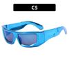 New Y2K Large Frame Square Sunglasses Women Brand Designer Fashion Sun Glasses Men's  Sports Cycling Eyewear UV400