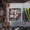Perfect Grill Micro PerfectGrill micro Fast Perfect for Family and Solo Camping Mt.SUMI (Square) / (square) / BBQ, Foldable, Compact, Grill,