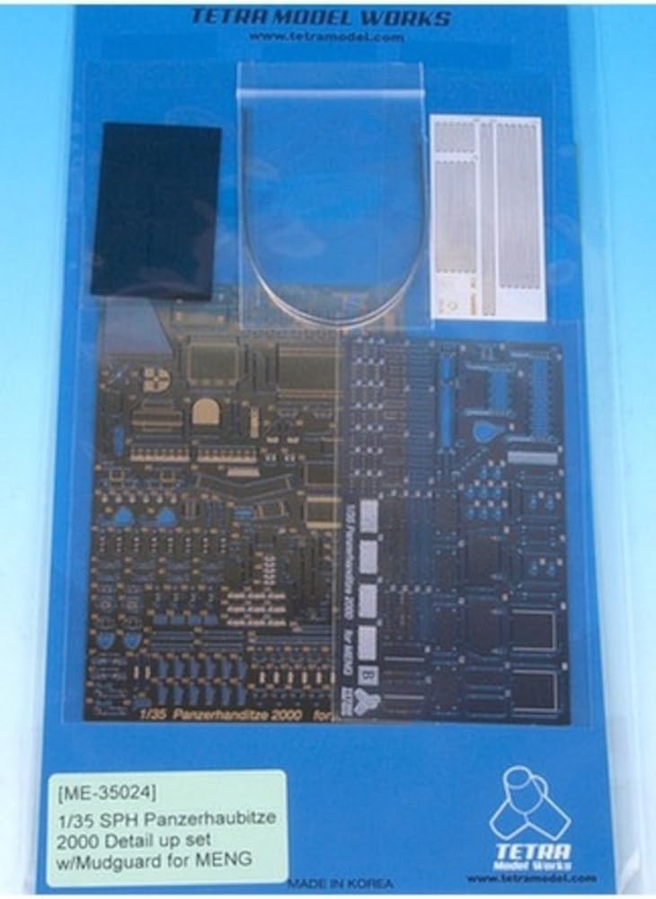 

Tetra Model Серия ME Немецкая самоходная гаубица PzH2000 с брызговиками Пластиковые детали для модели ME3524 1/35 (МУЖЧИНЫ)