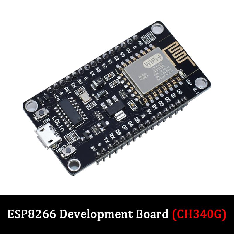 LIZAO NodeMcu V3 V2 ESP8266 ESP-12E WiFi IoT Module Lua CH340 CP2102 PCB Antenna IoT Development Board for DIY Projects