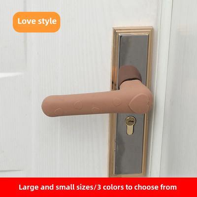 Cartoon Silicone Winter Anti-Static Door Handle Protective Cover