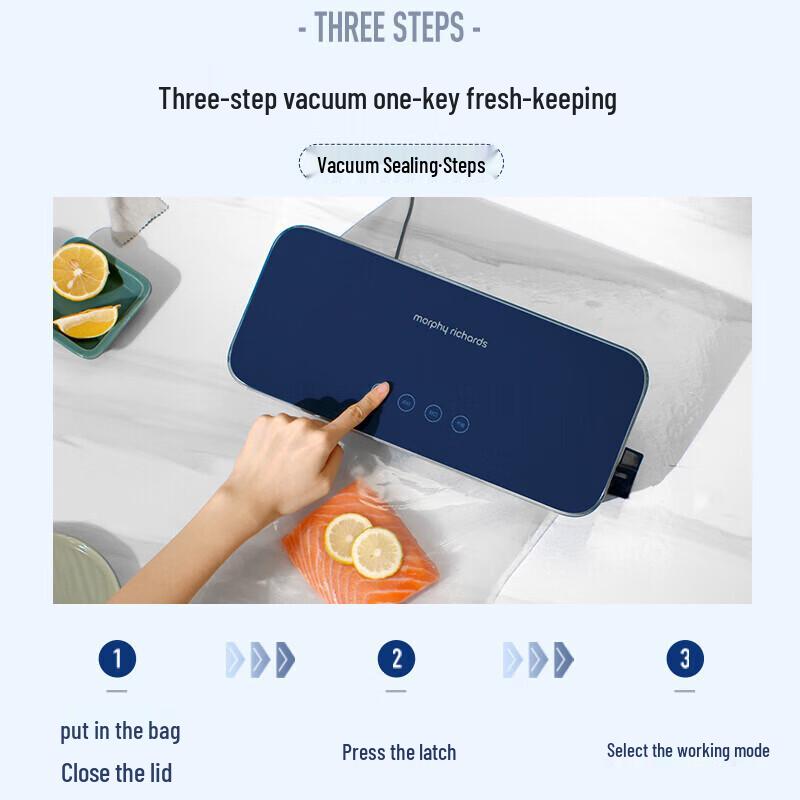 Morphyrichards MR1118 Automatic Dry & Wet Food Vacuum Sealer