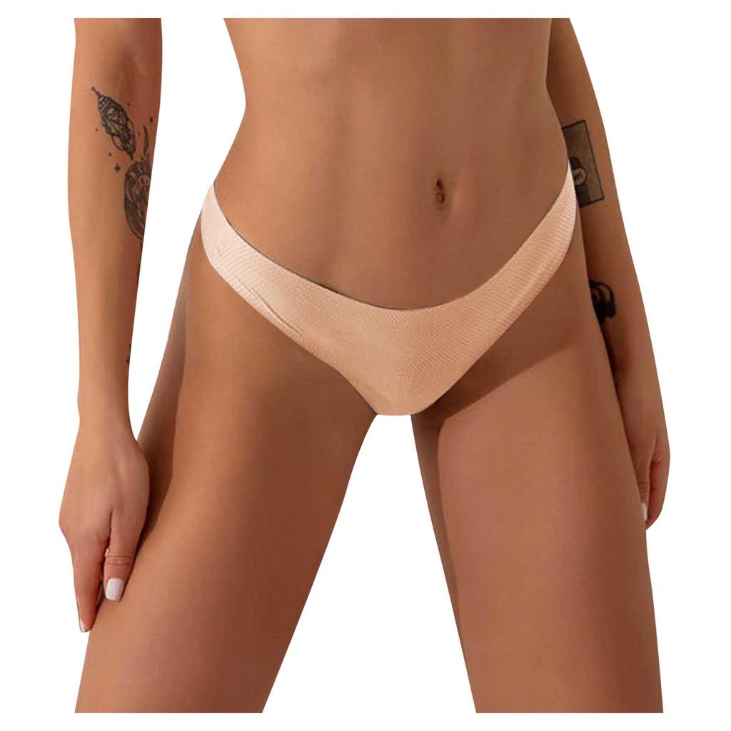 Damen Mode Basic Elastisch Bequem Sexy Farbe Unterwäsche
