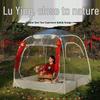 Outdoor Transparent PVC Starry Sky Camping Tent