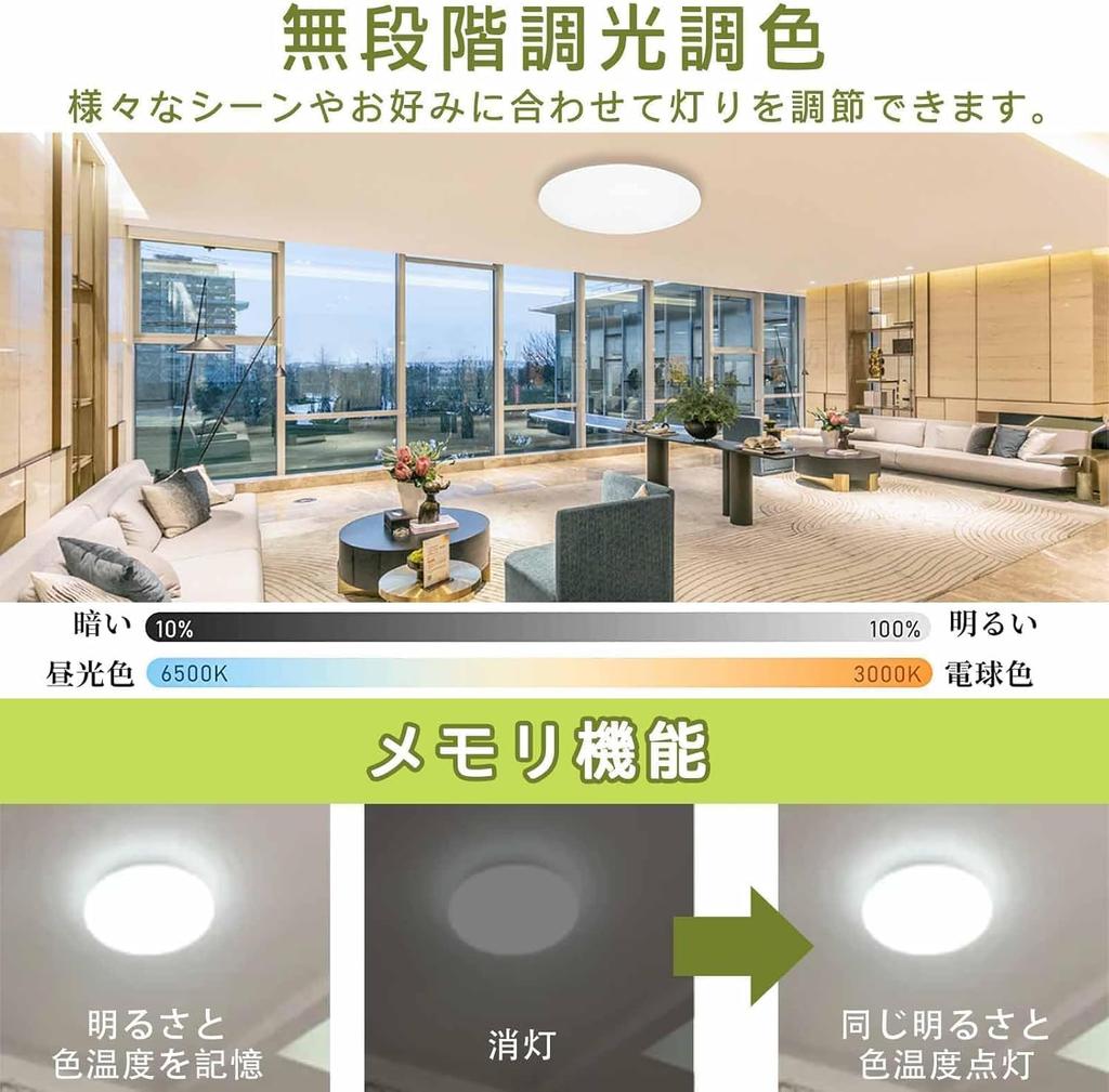 Energy-Saving LED Ceiling Light, 40W (45W), 4400LM, Dimmable, Color Adjustable, Remote Control Included, Energy-Saving, Night Light, Daylight, Warm