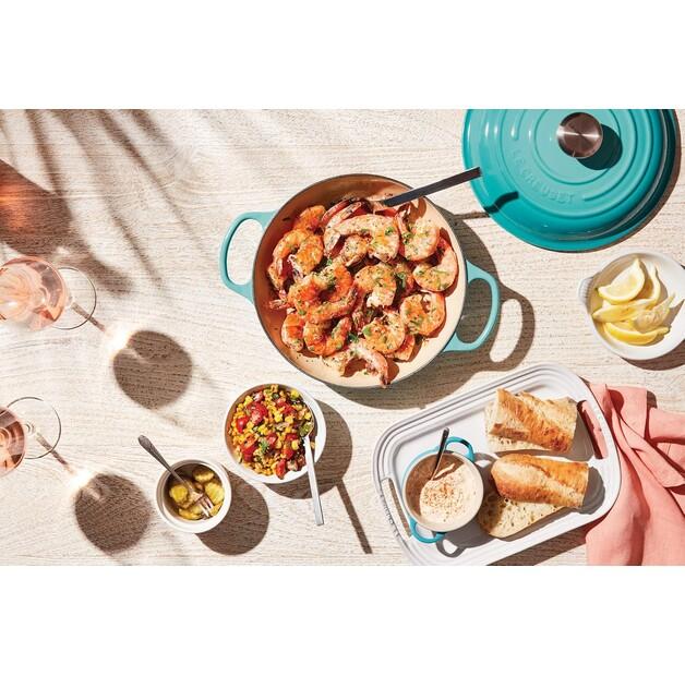 Le Creuset Gourmet Saucepan Cast Iron Round 26 Cm 2.2 L Caribbean (21180261702430)