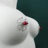 Flower-Shaped Invisible Nipple Covers for Adults