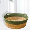 Natural Straw Cats House Resting Basket for Small Dog Cats Scratchproof Bulrush Bed Cats Furniture Pet Nest All Season