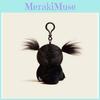 Ugly White Cute Monkey Plush Toy Fried Hair Backpack Pendant Key Chain Doll Gift