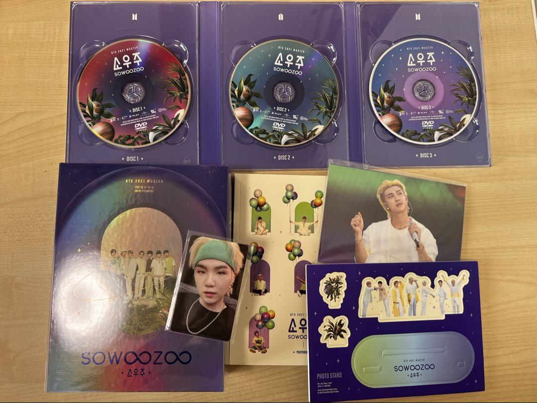 

[USED] BTS 2021 MUSTER SOWOOZOO DVD with Trading Card SUGA