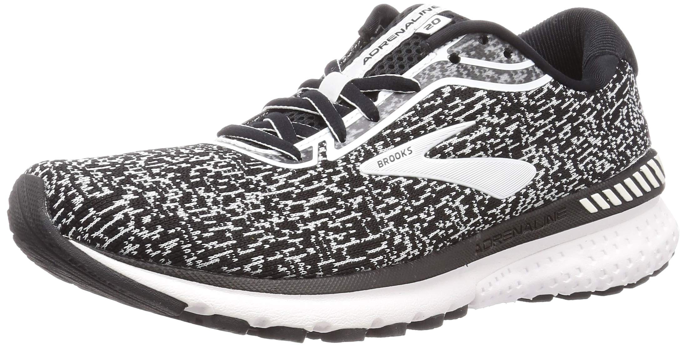 

Кроссовки Легкие Adrenaline GTS 20 BRM 3073 3074 BRW 2963 2962 27см D [Brooks] Мужские Женские Черный/Белый