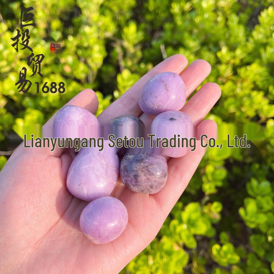 Natural Lilac Lepidolite Stone for Kids' Archaeological Treasure Hunting