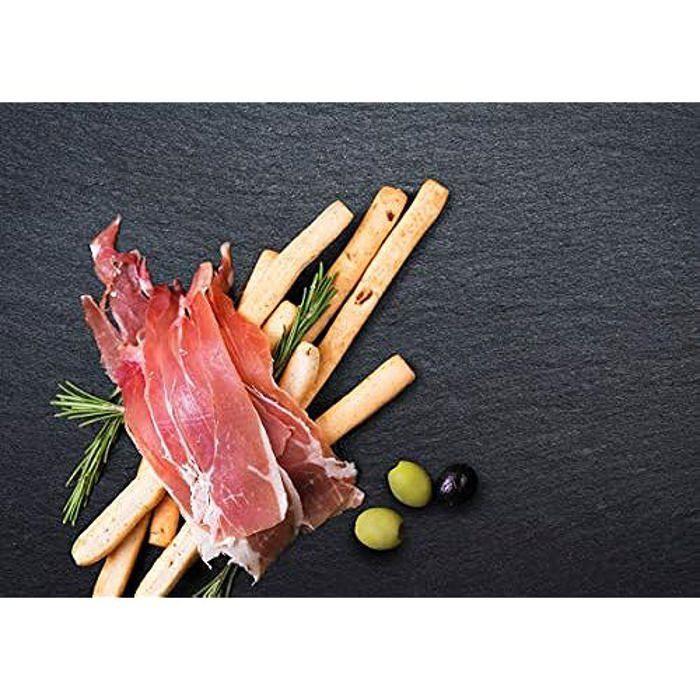 Assiette en ardoise grandchef - tescoma - 428822 - naturelle - 30 x 20 cm