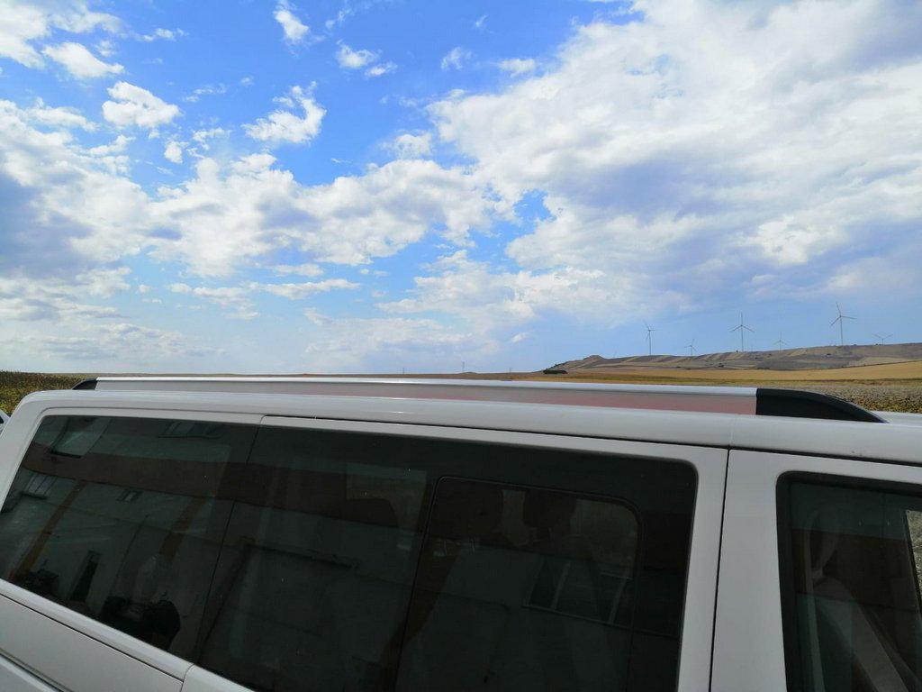 Integrated Roof Rails (chromium) Short Base for Volkswagen T5 Caravelle 2004-2010