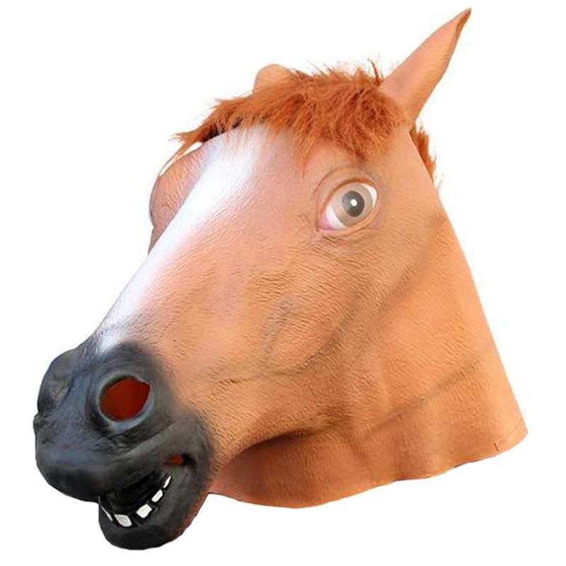 Unicorn Horse Mask Latex Costume For Halloween Party Cosplay