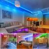 RGB LED Strip Lights IR Remote Control Bluetooth APP Control 24/44 Keys 3M 5M 10M 15M 20M 25M 30M Rgb Led Strip Light Usb 5v