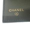 CHANEL  AP0230-Y04059-NZG82 Tri-fold wallet khaki lambskin Women