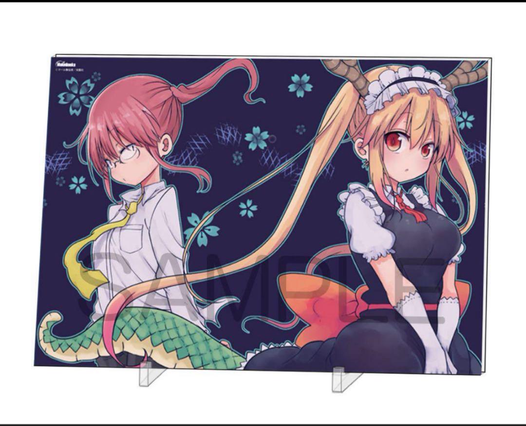 

[USED] Miss Kobayashi s Dragon Maid Art Book, Cool Religion Believers, Melon Books Limited Edition, Acrylic Panel