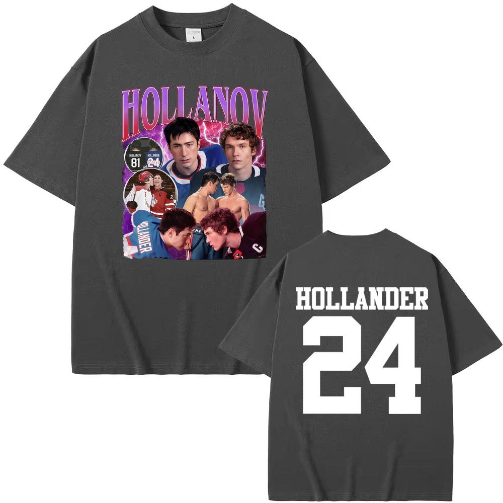 Shane Hollander Ilya Rozanov Heated Rivalry T Shirts Men Women Harajuku Style Summer T Shirt Cozy Short Sleeve Oversized TShirt