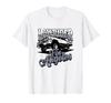 3 Wheeling L.A. Lowrider Car, Chicano, Los Angeles Lowrider T-Shirt