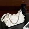 Small Fragrant Leather Women's Bag High Fashion Crossbody Bag Tote Bag Autumn Single Shoulder Crossbody Bag