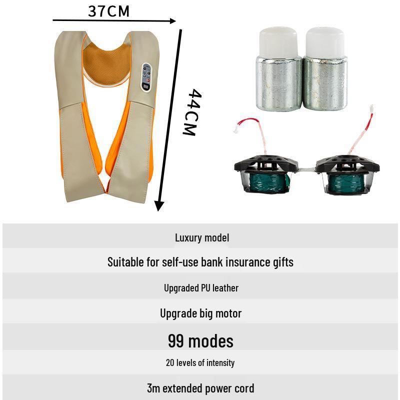 Multi-functional Electric Cervical Spine Massager Shawl - Perfect for Gifting and Home Use