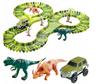 Pista dei Dinosauri Mega Parco Set di Costruzione 120 Pezzi XL