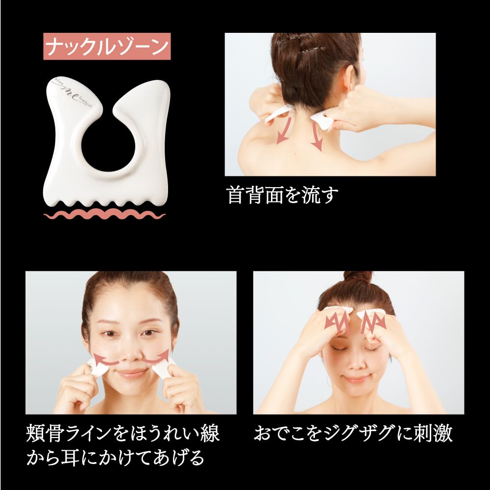 Alphax Kassa-Platte Massage Gesicht und Körper Bloom Me Keramik Energie Doppel