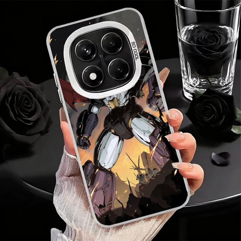 M-Mazinger Z Anime Shockproof Phone Case for Xiaomi Redmi Note 15 14 13 12 Pro Plus 11 11S 11T 5G Cover Anti Fall Fundas