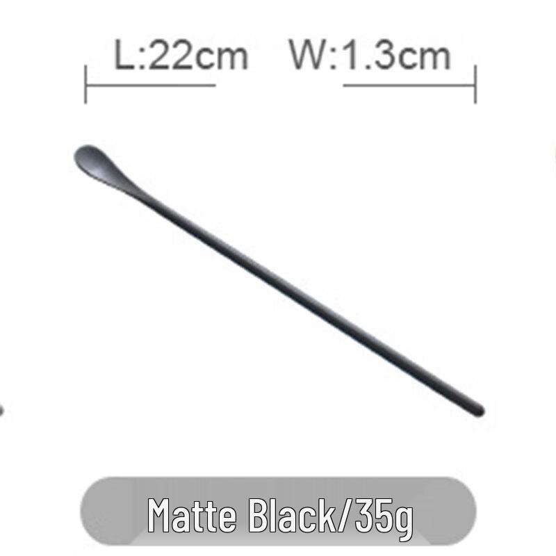 

ZISIZ 304 Stainless Steel Long Handle Coffee Stirring Spoons