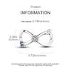 1PCS Charm For DIY Making Bracelet 925 Silver Original Shine Zircon Charms Jewelry Wedding Birthday Gift For Women Mom Friend