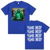 Rapper Yung Beef Album Double Sided Print Tshirts for Men Harajuku Hip Hop Summer Style Shirt High Quality Loose Cotton Tshirt
