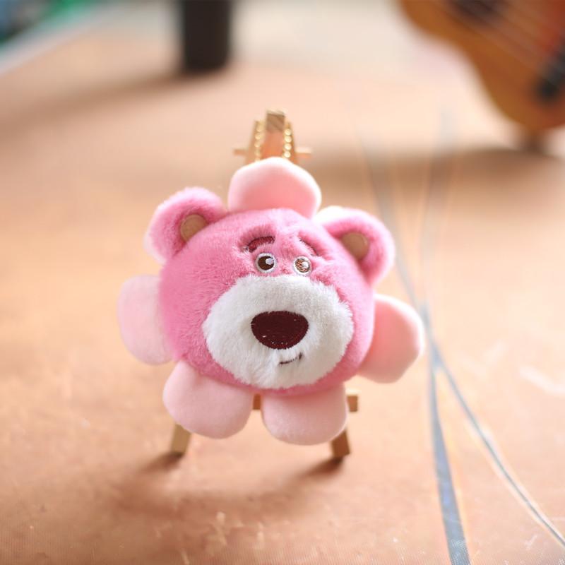 Plush Strawberry Bear Keychain Soft Toy For Kids And Collectors Strawberry Bear