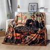 Good Omens Movie Print Blanket Kids Warm Nice Flannel Soft Comfortable Home Travel Blanket Bed Blanket Birthday Gift