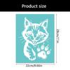 Multipurpose Adhesive Silk Screen Printing Template Polyester Silkscreen Print Stencil For Shirt Bag Clothing Making
