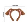 Adorkable Headband Cartoon Puppy Hair Hoop Eye-catching Headpiece Headwear for Halloween Cosplay Role Play