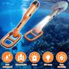 Detector de Metal Subaquático IP68 Totalmente à Prova d'Água Portátil GT-120 Detector Localizador de Metal Mergulho Detecção de Tesouro com Alarme LED