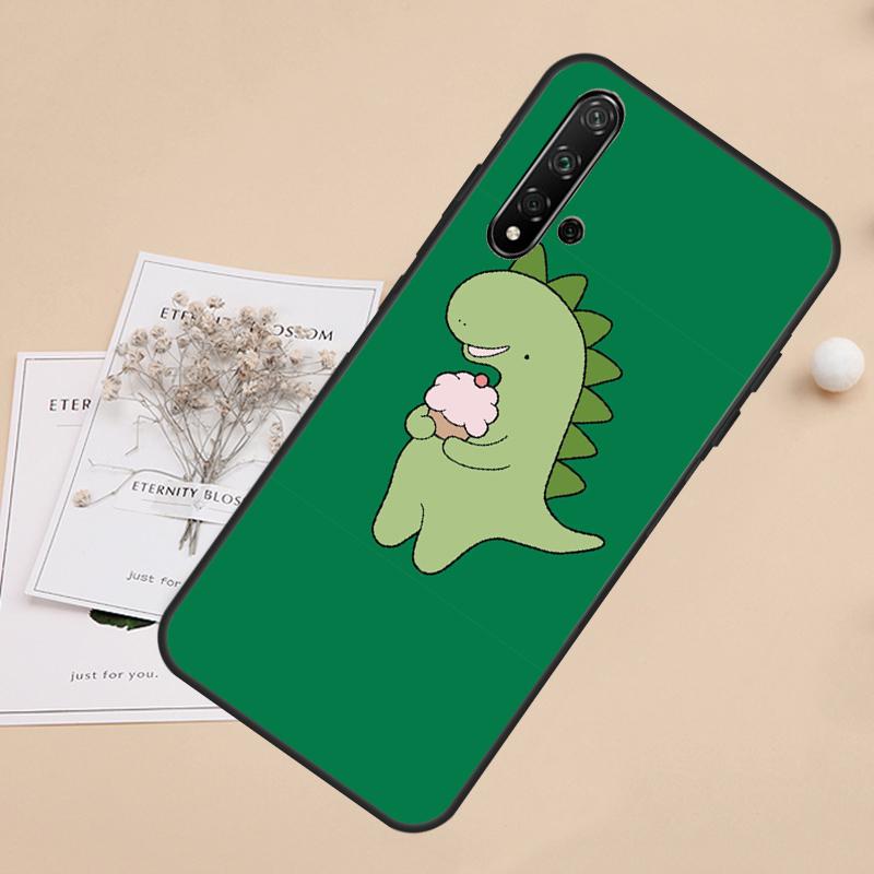 Dinosaur Pattern For Huawei Nova 8i 7i 11i 12i 12s 9 10 SE Y60 Y61 Y70 Y72 Y73 Y90 Y91 P20 P40 P30 Lite Case