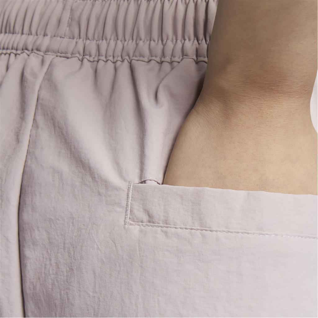 Nike Sportswear Solid Color Logo Woven Casual Pants Women pants White Platinum Purple FQ3589-019