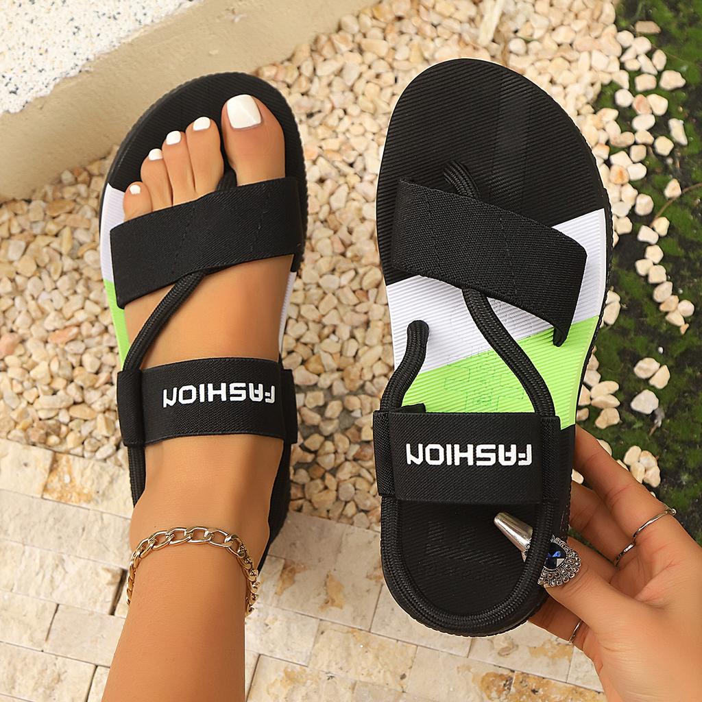 Fashion Women Clip Toe Sandals Crystal Jelly Beach shoes for women Flip Flops Students Korean Fashion Wear Summer Flat Sandals Women