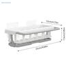 Over-Sink Suction Cup Organizer Basket - Removable Kitchen Drain Rack Dish Sponge  Soap Holder For Sink Counter Storage