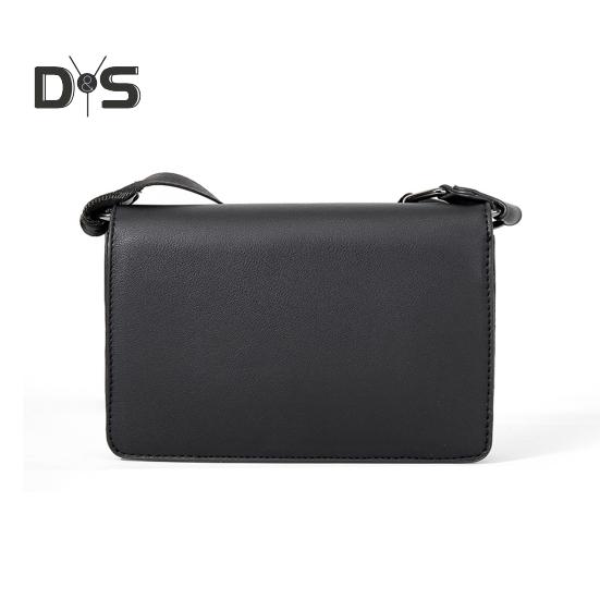 Men Shoulder Bag Envelope Type Adjustable Shoulder Strap Smartphone Keys Wallets Storage Sling Bag Multi-Pocket Design Reflective Strips for Safety