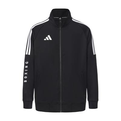Adidas Boxen Serie 3-Streifen Lässig Vielseitig Retro Klassisch Gestreifte Jacke Unisex Jacke TR30JR1BX-BW