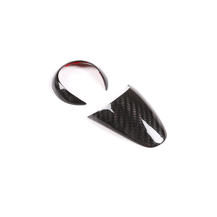 For BMW M2 F87 M3 F80 M4 F82 M5 F83 F10 F85 X5M F86 X6M F12 Real Carbon Fiber Gear Shift Lever Head Cover Gear Head Trim Cover
