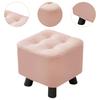 Small Square Footstool Decorative Stool Furniture Kids Seat Ottoman Ottoman Stool for Doorway Couch Entryway Bedroom Office