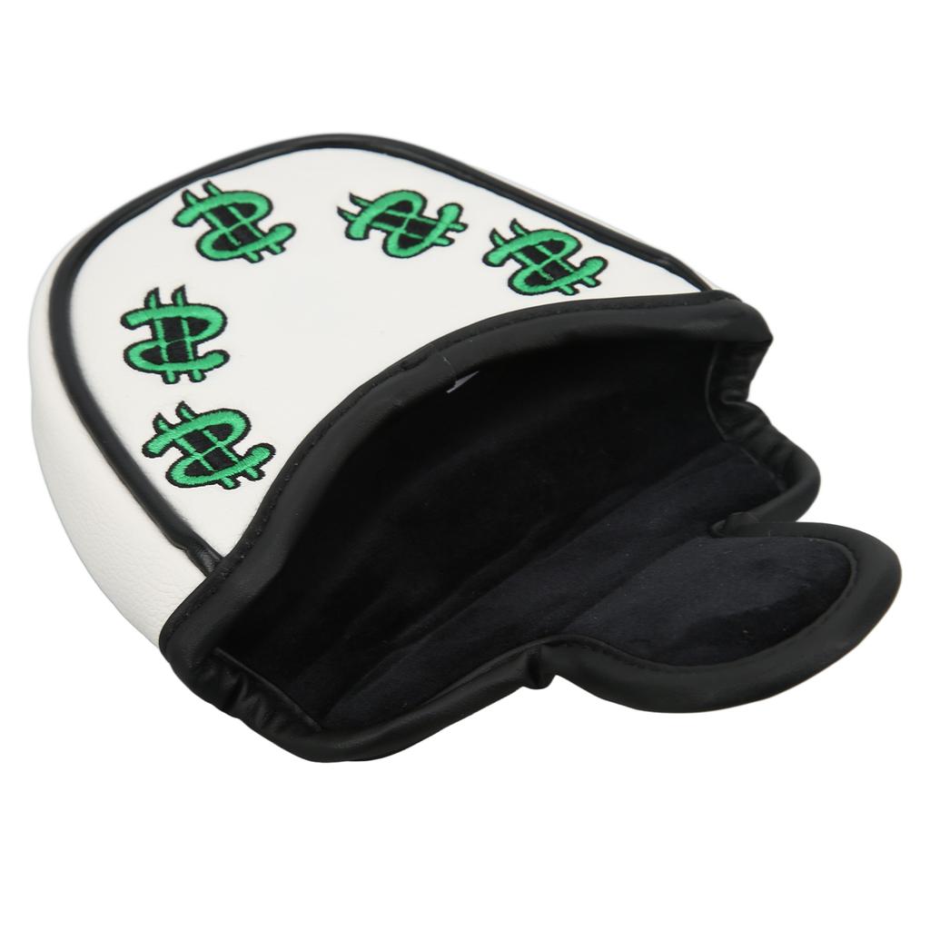 Putter Head Covers PU Leather Waterproof Sunscreen Putter Headcover      or with Magnetic Closure