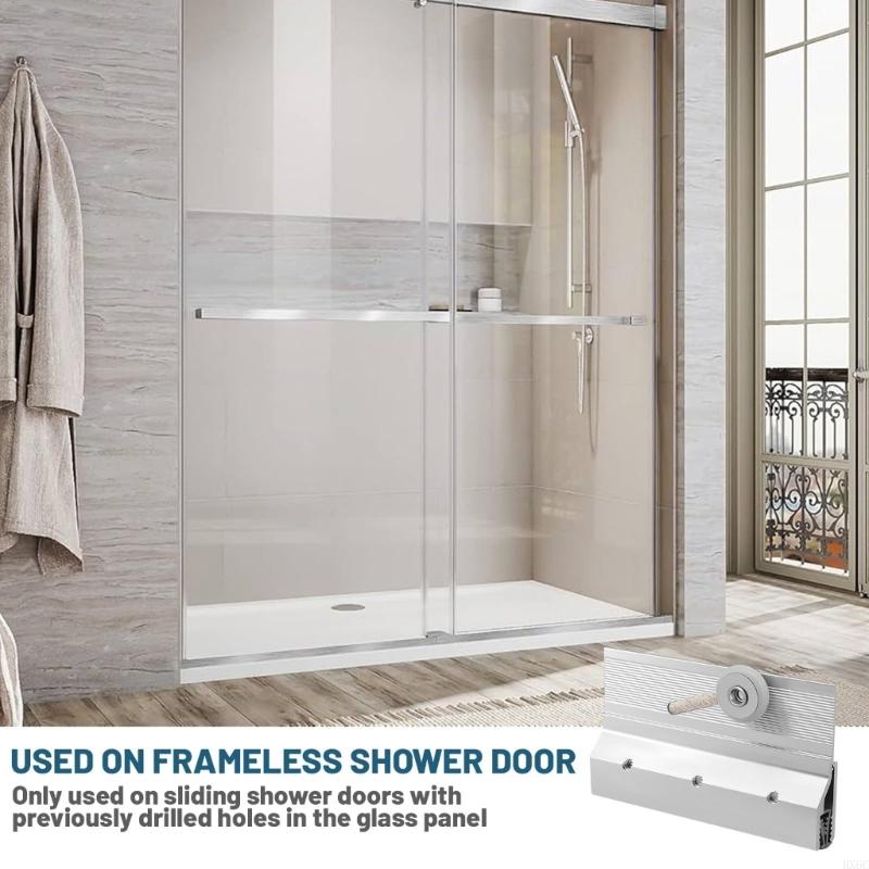 

Shower Glass Door Hardware Rollers Durability Corrosions Resistant Aluminum HX6C China Mainland