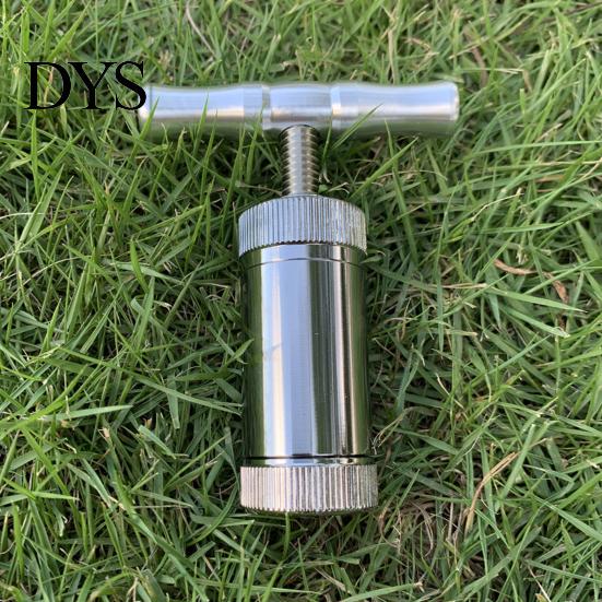 Press Tool Ginger Ergonomic Handle Detachable High Strength Leakproof Easy to Squeeze Crusher Multipurpose Zinc Alloy T-Shaped Garlic Bar Supplies
